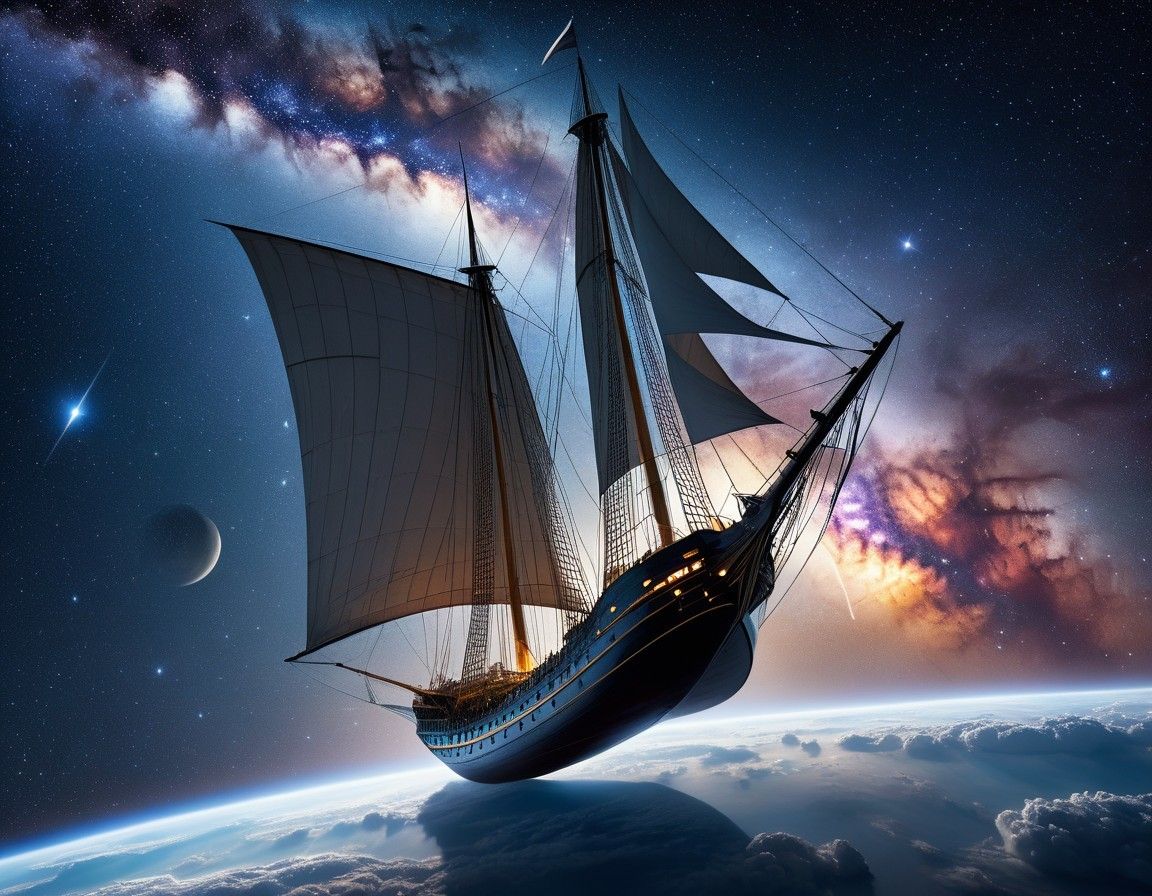 Space Sail Ship