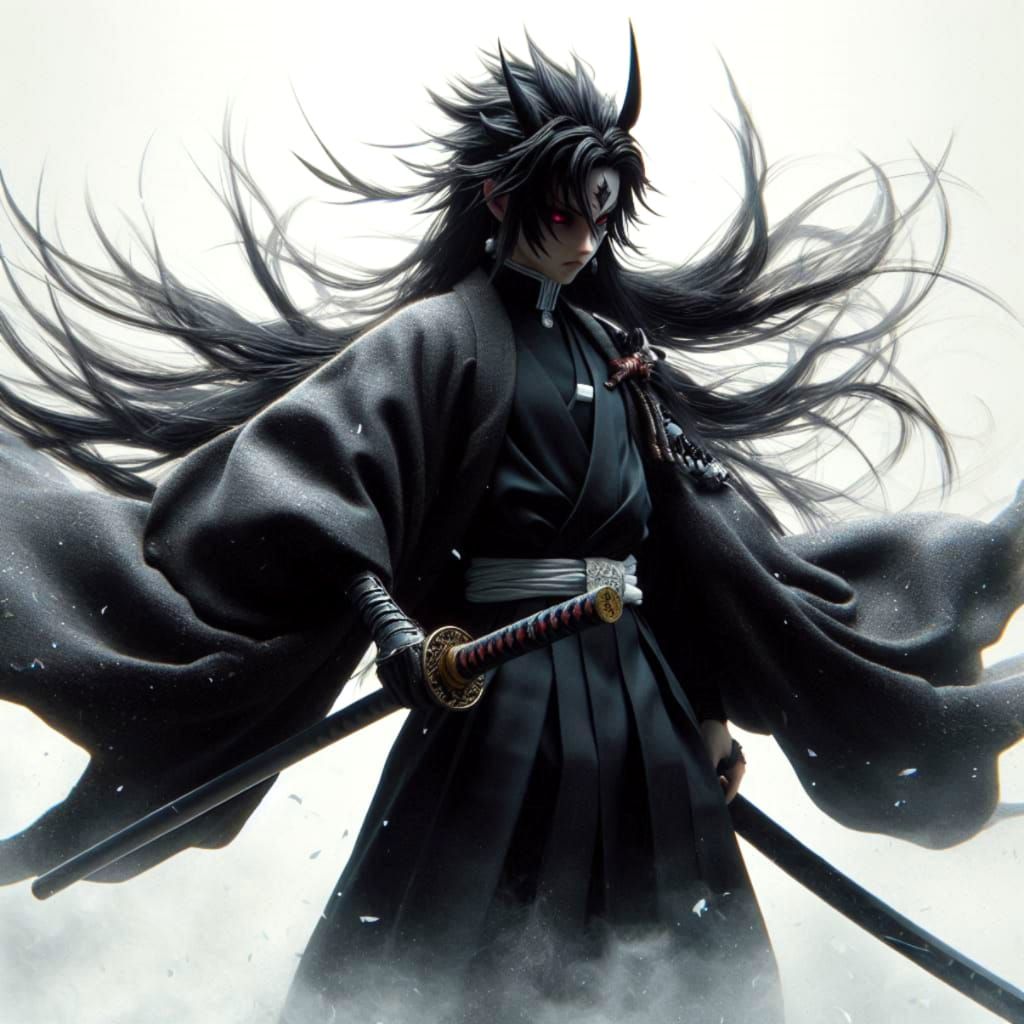 Concept Art: Futuristic Demon Slayer