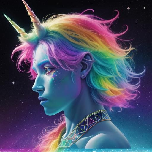 Rainbow unicorn