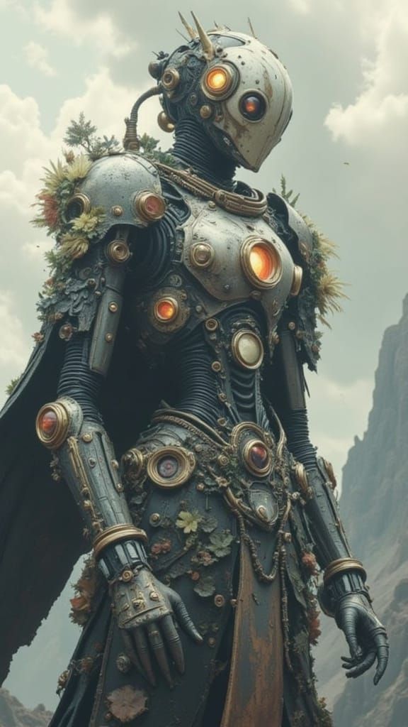 Colossal Automaton in Cosmic Nebula