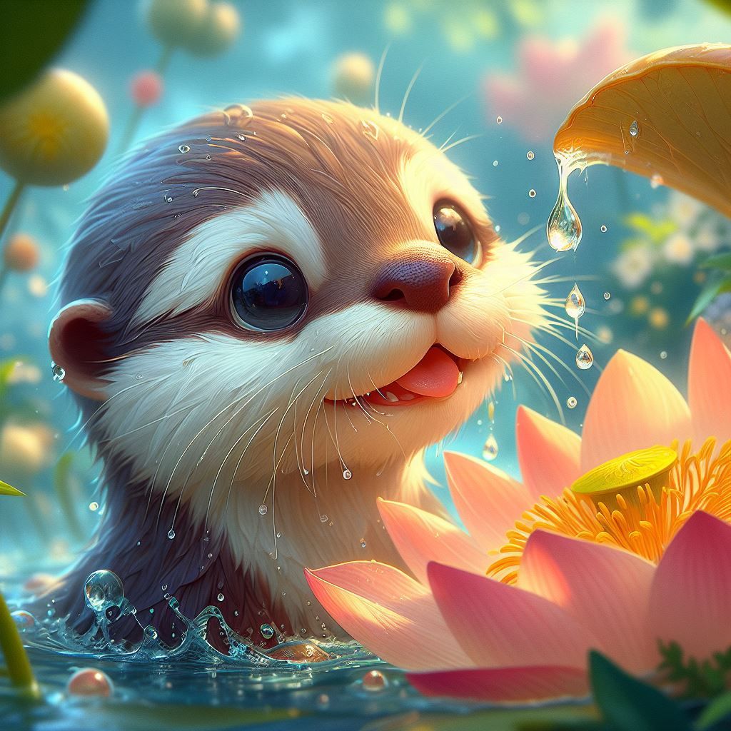 Cute Otter