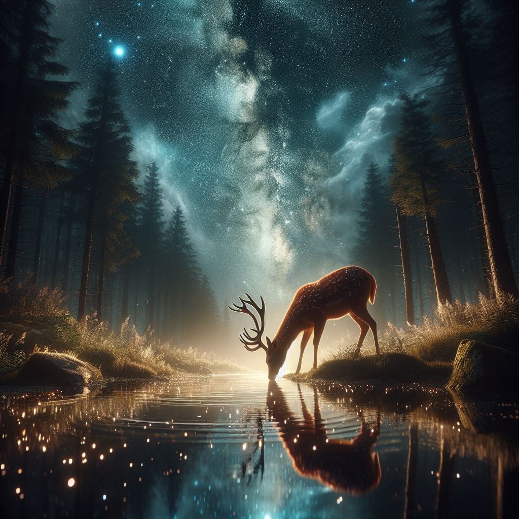 in the silence of the midnight