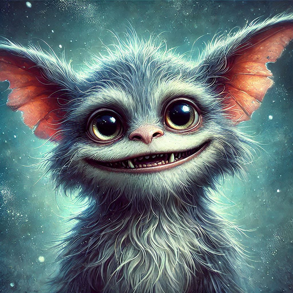 adorable fairy-tale fantasy creature portrait..