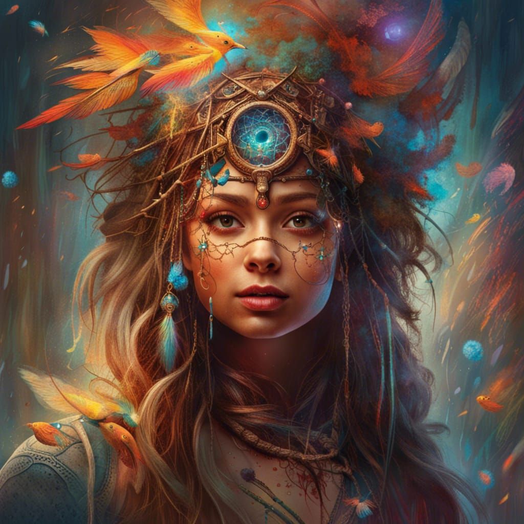 Dreamgirl - AI Generated Artwork - NightCafe Creator