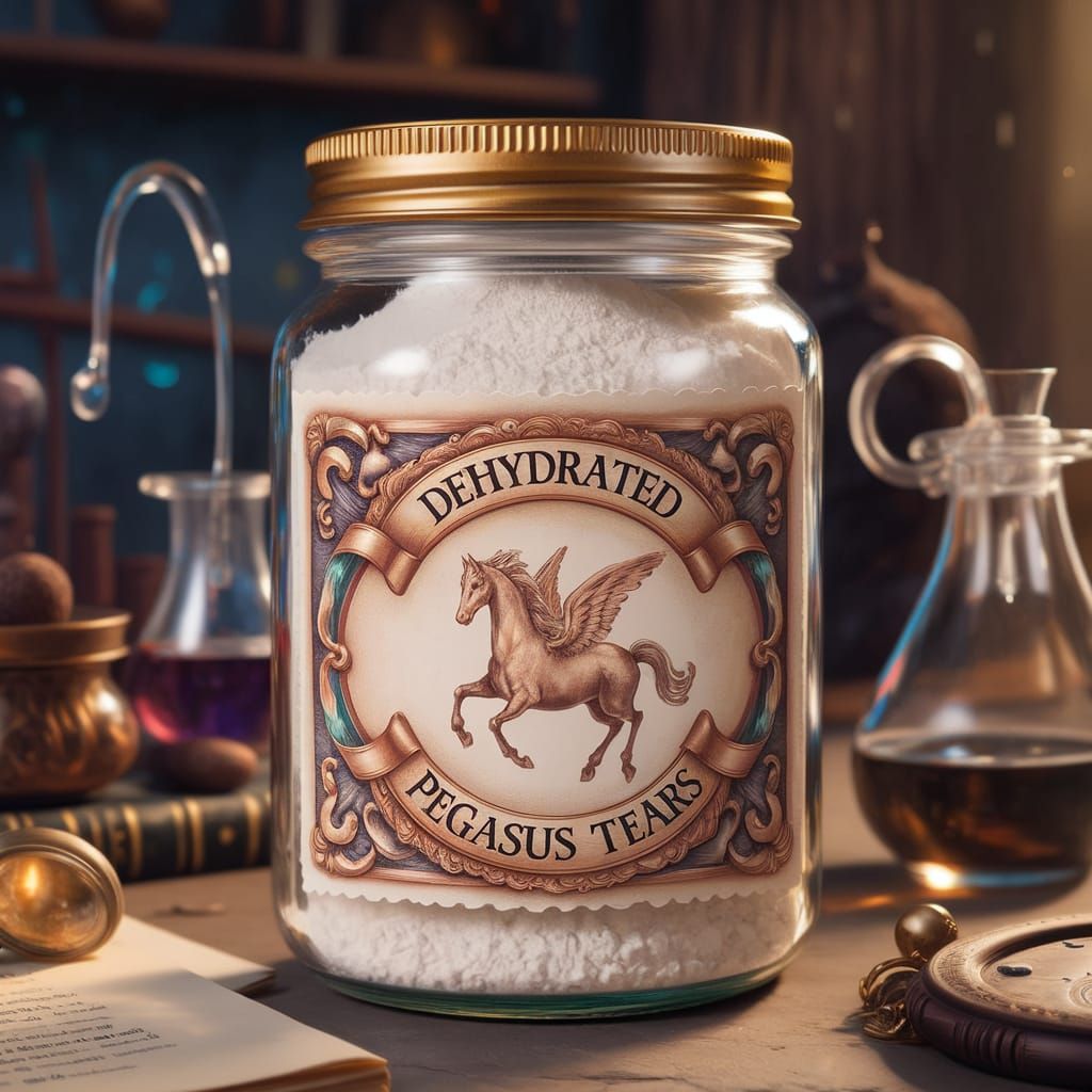 Dehydrated Pegasus Tears   by @Jademist Designs