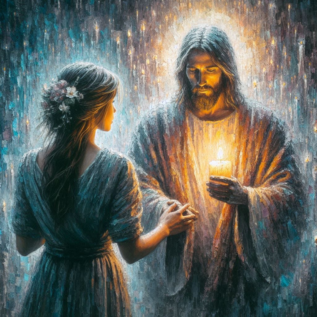 Jesus Christ, light in the dark.