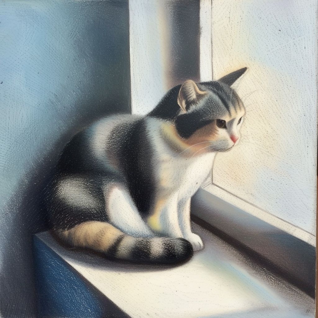 Cat on Windowsill