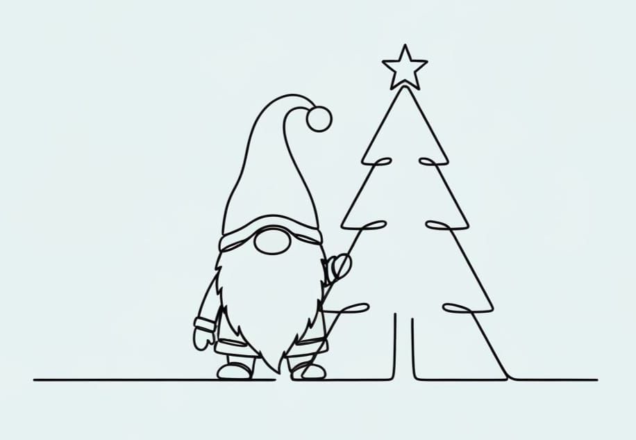 The xmas gnome  by @Tolino