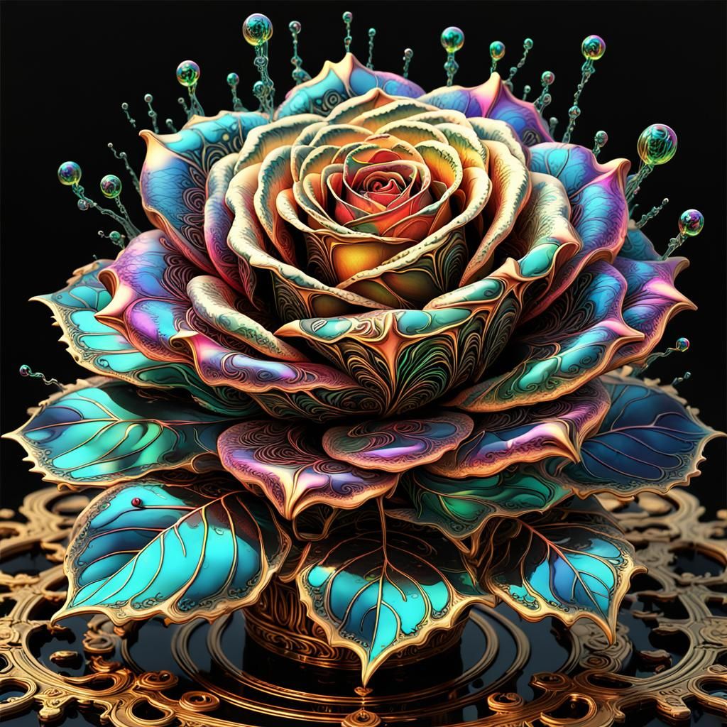 Rose  by @Alfred Stephens