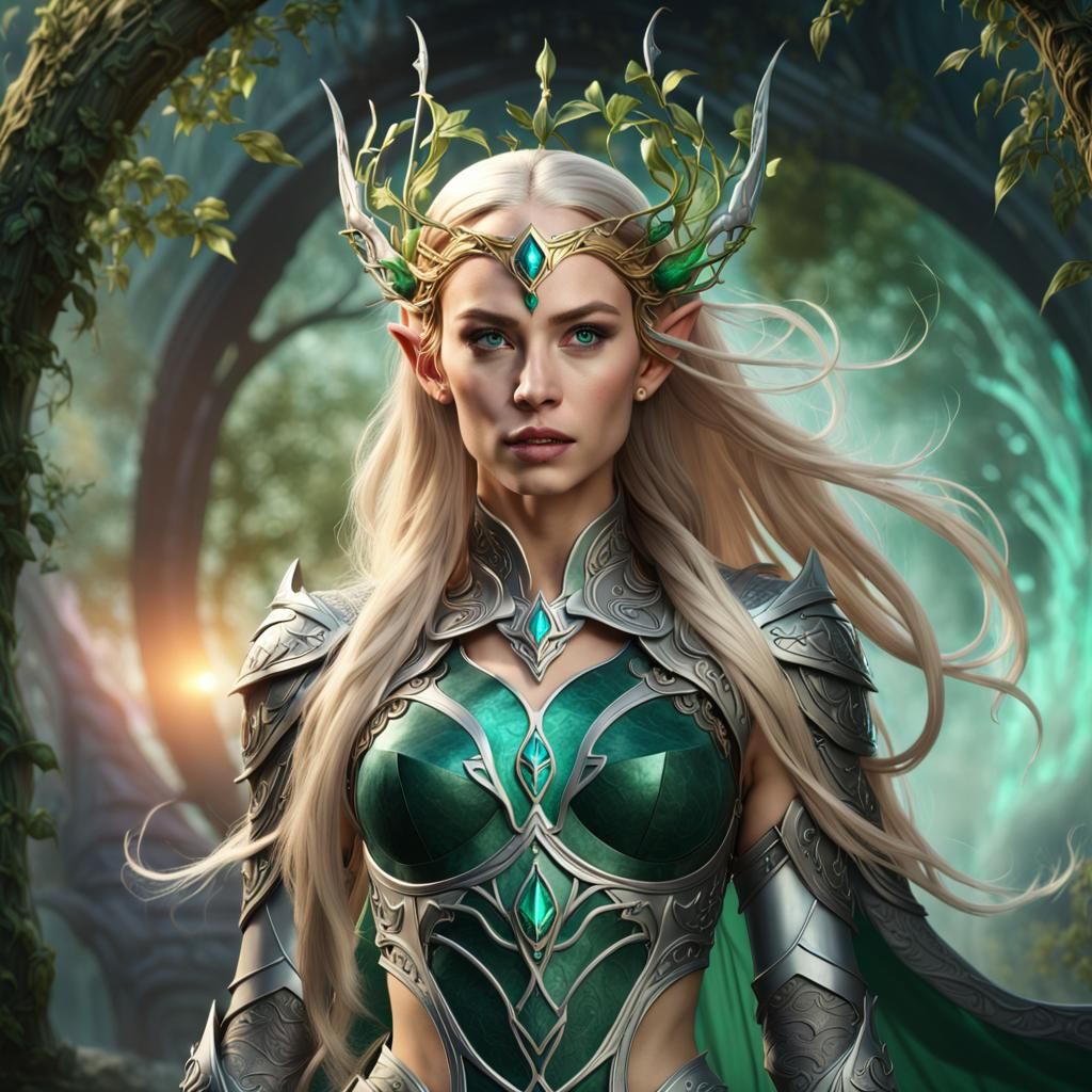 Galadriel reimagined - AI Generated Artwork - NightCafe Creator