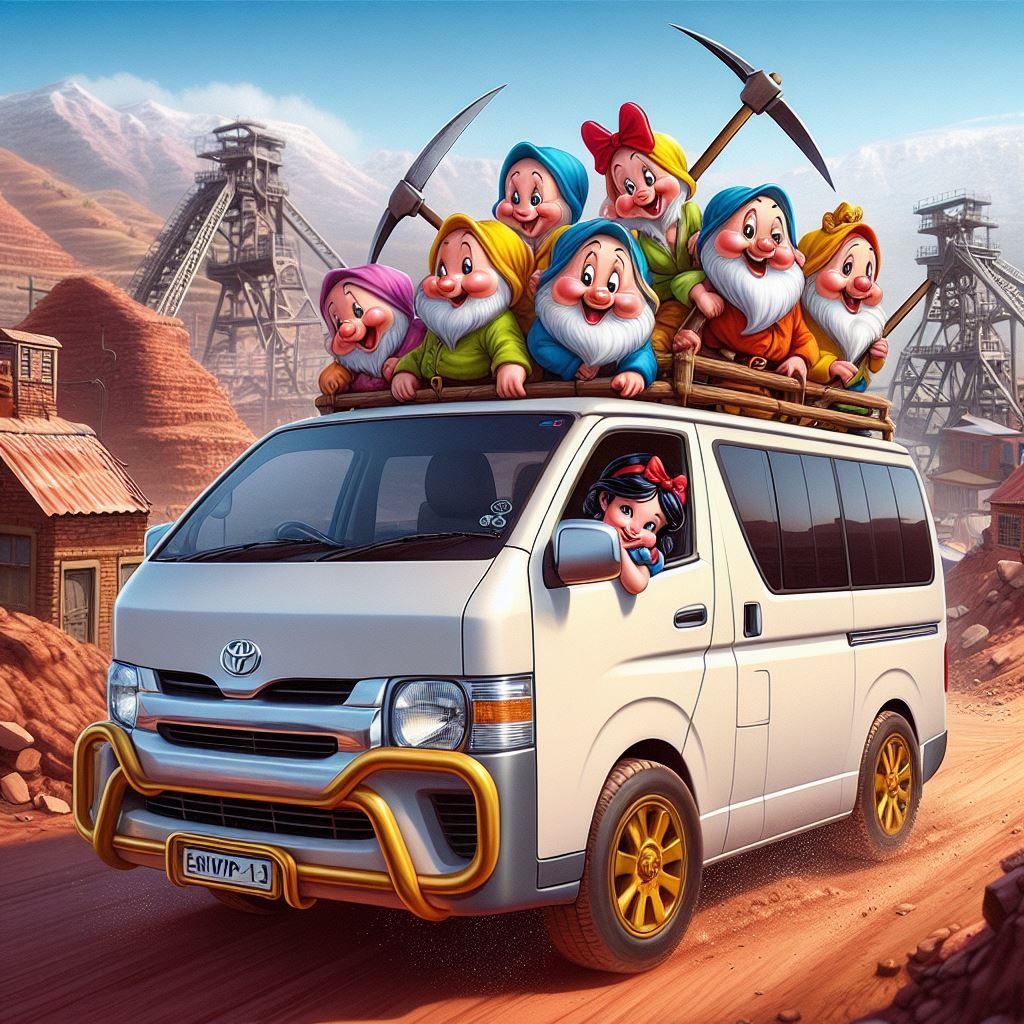 Hi-Ace, Hi-Ace; It's Off to Work we Race