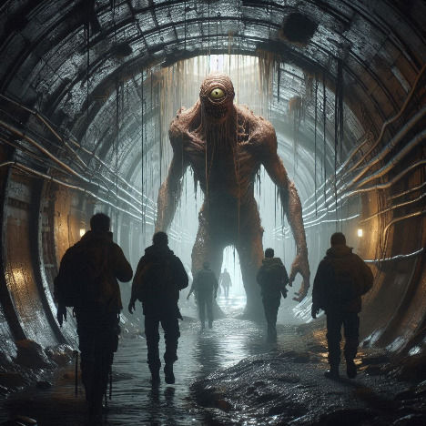 Ancient monsters living in reduced circumstances