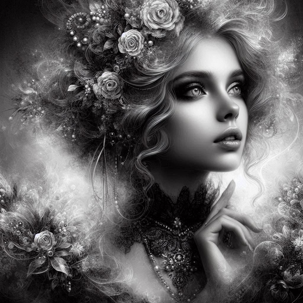 Black and white portraits