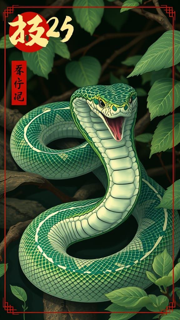 Year of the Snake 2025
Snakes oh snakes. 
Snakes everywhere
Blackberry briars and snakes
Snakes in trees, ...  by @Jerri
