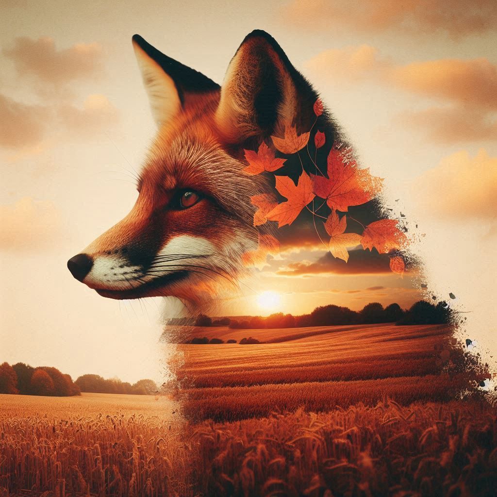 double exposure beautiful fantasy portrait landscape..