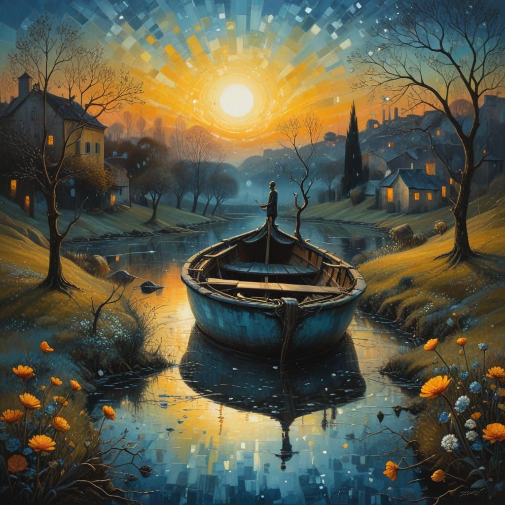 Riverscape  by @Margot