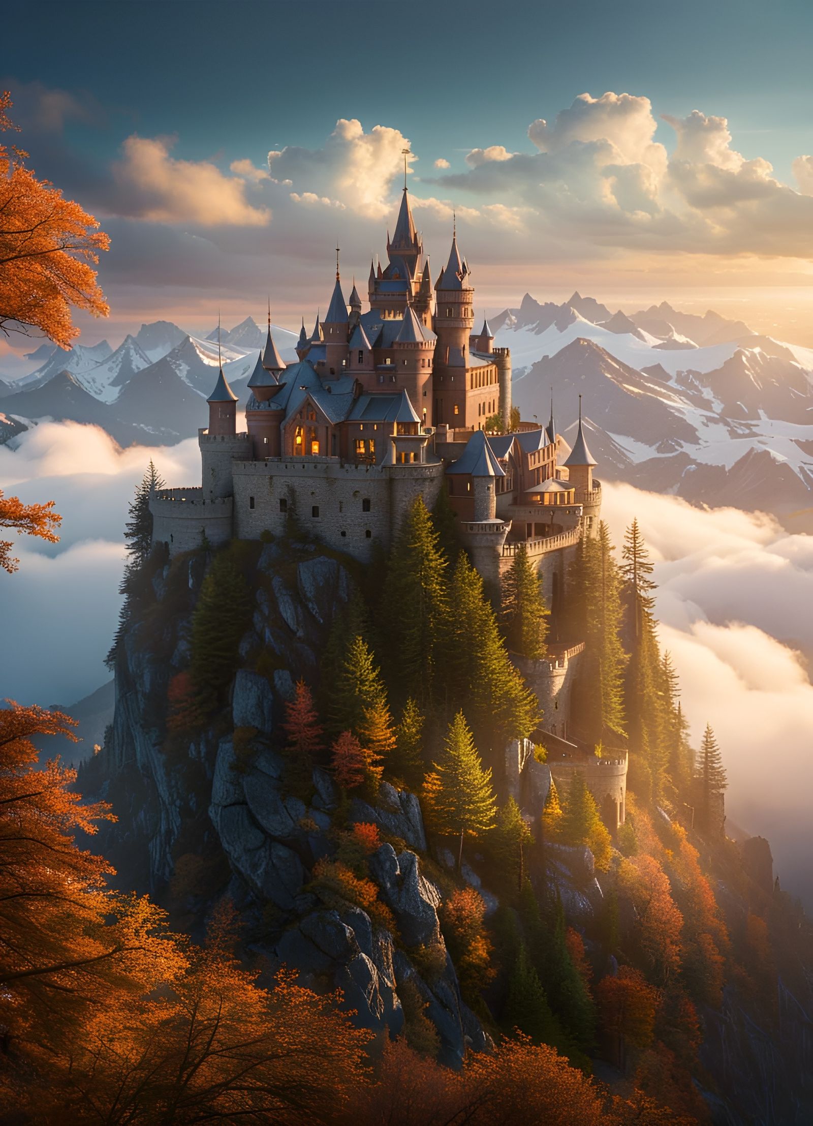 Above the Clouds  by @MikThor