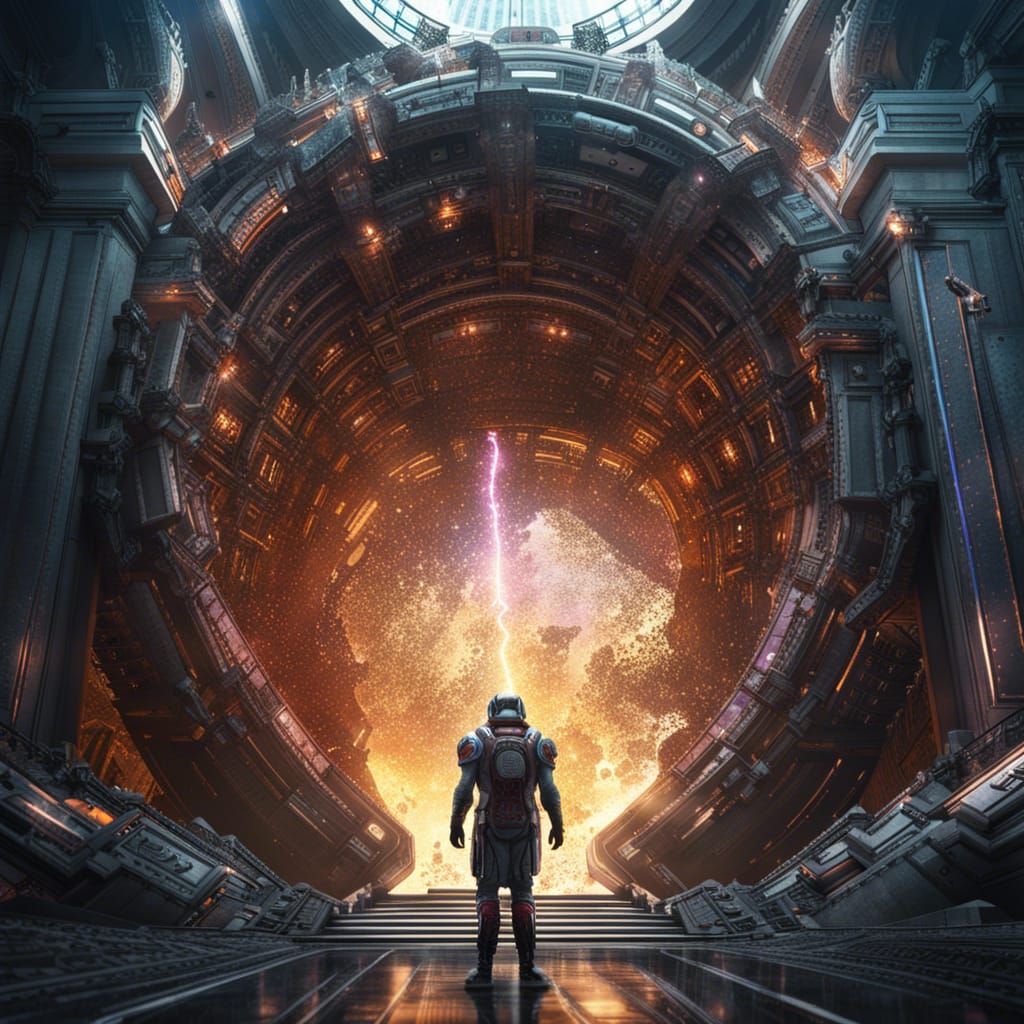 Intergalactic Roman Empire portal  by @Venassio