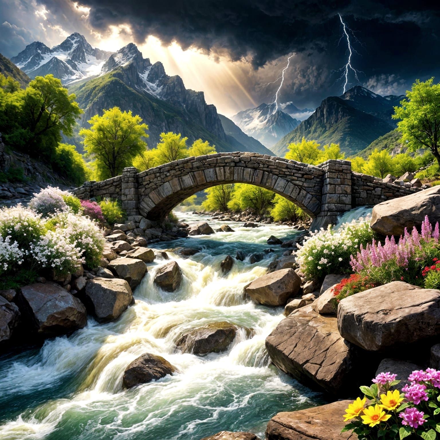 mountain spring  by @Entdecker