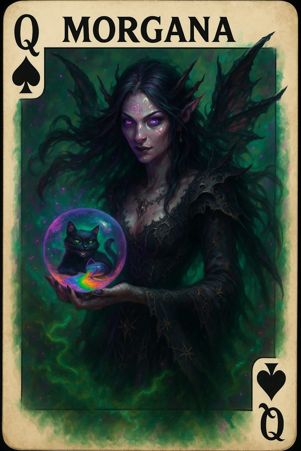 Morgana the queen of Spades