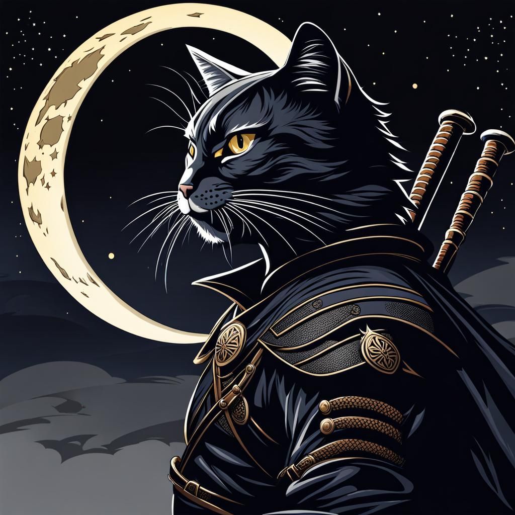 Samurai in the night