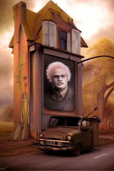 Surreal Stop-Motion Dreamscape in Hyperrealistic Detail