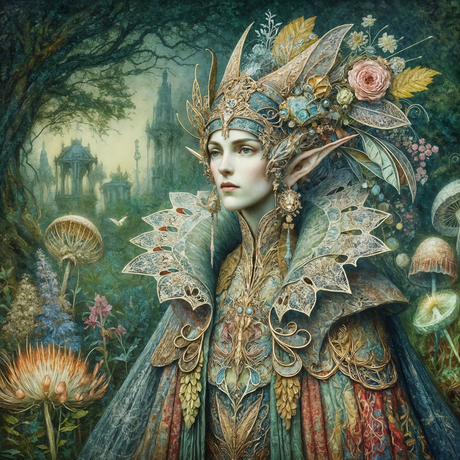 Elegant Elf  by @Willow Strawberry