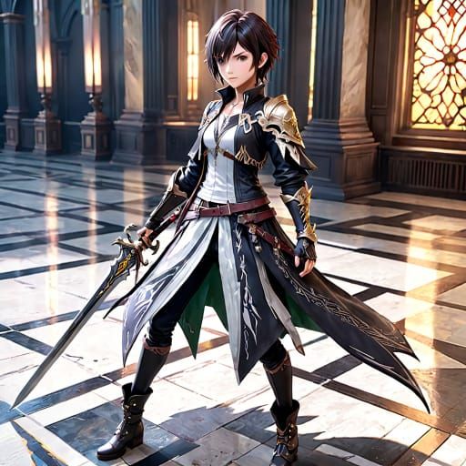 Moon wearing Lightning outfit