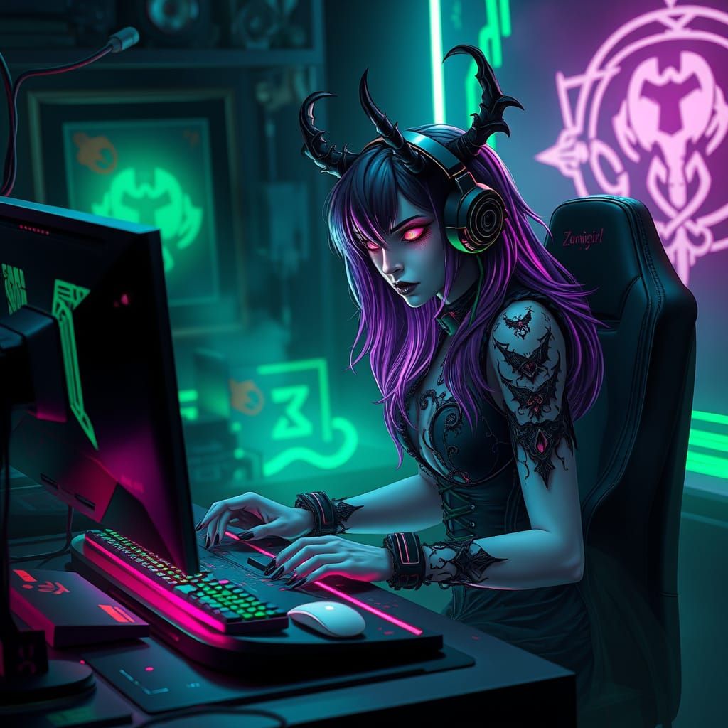 ZombiGurl is hosting a new challenge Terrorlings ZombiGurl Terrorlings Terrorlings ZombiGurl