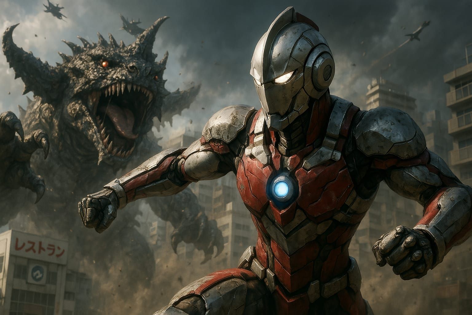 Ultraman vs Kaiju