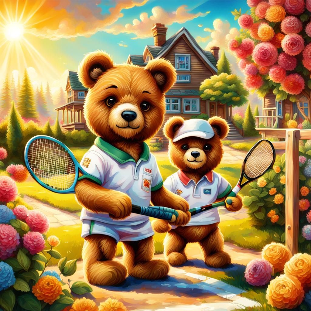 An Afternoon of Tennis  by @Lulu