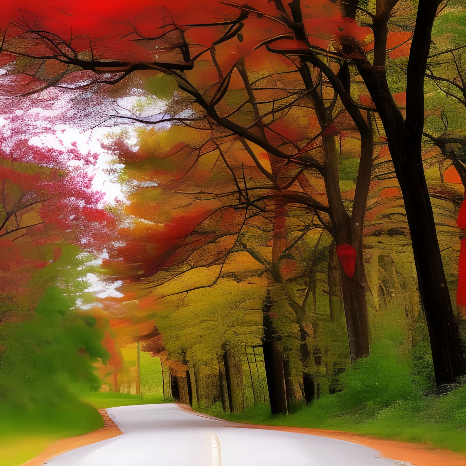 Summer to Fall - AI Generated Artwork - NightCafe Creator