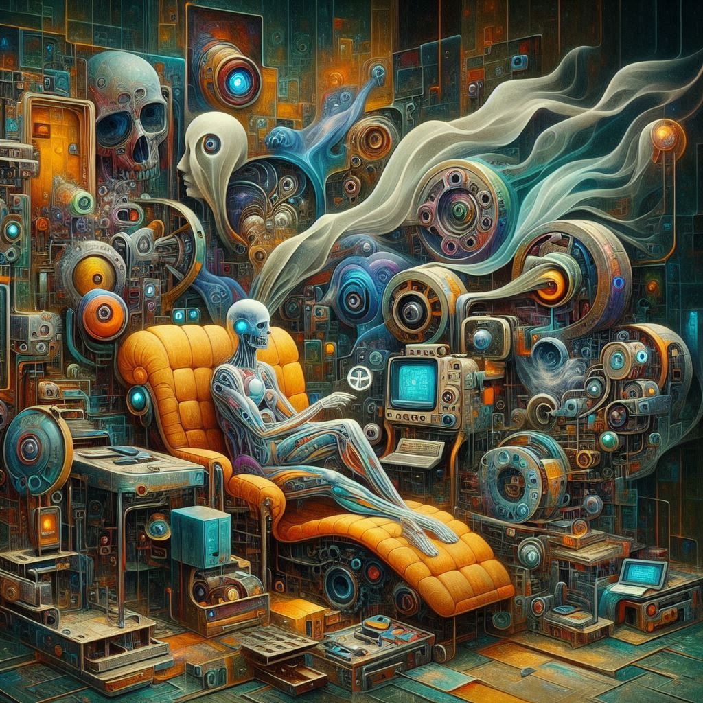 technology in the service of reanimating what it itself cont...