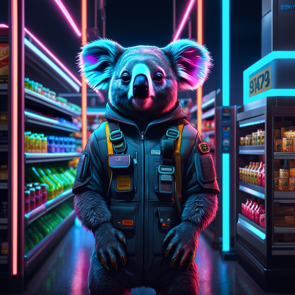 Supermarket koala