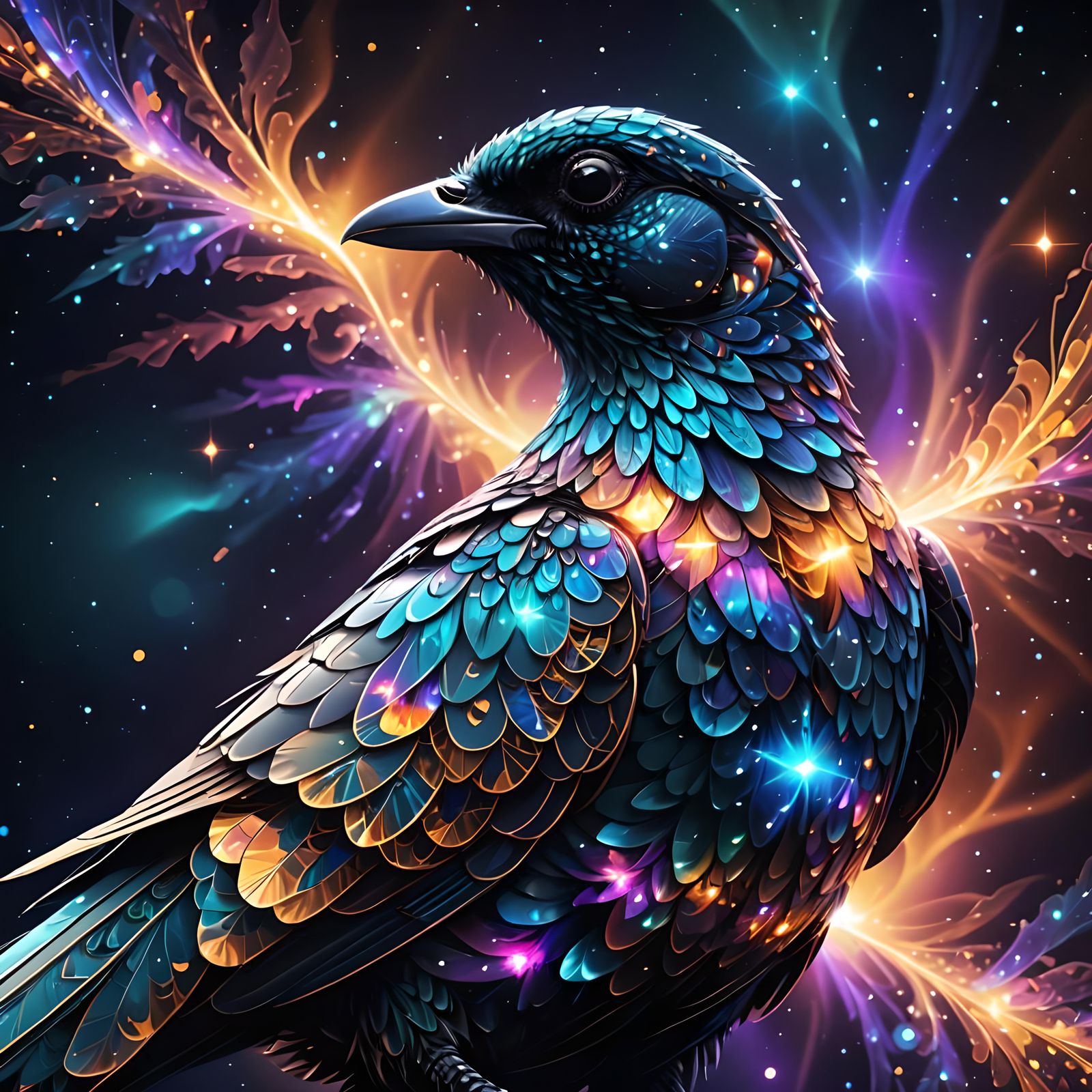 Galactic Bird  by @Kotori