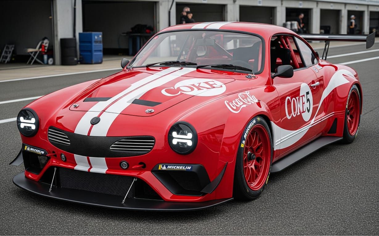 VW Karmann Ghia RSR, Coca-Cola Racing, 2nd version