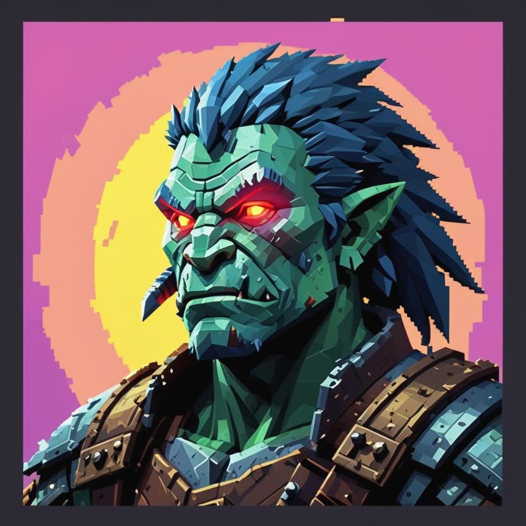 Orc portrait