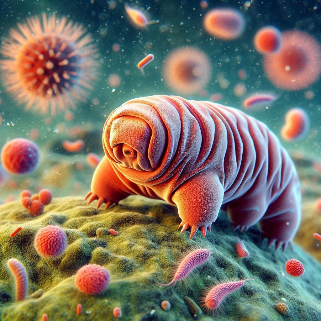 Tardigrade  by @DarkirStorm
