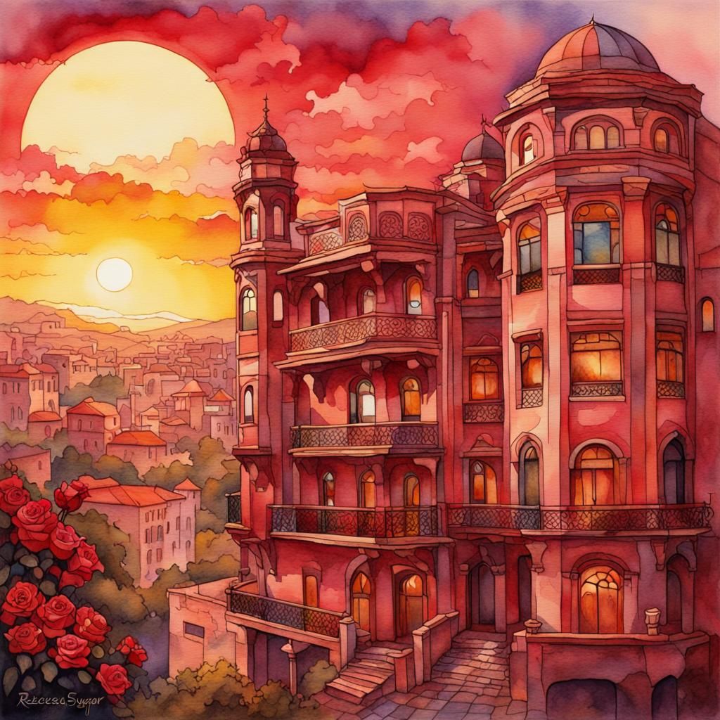 Rose red city