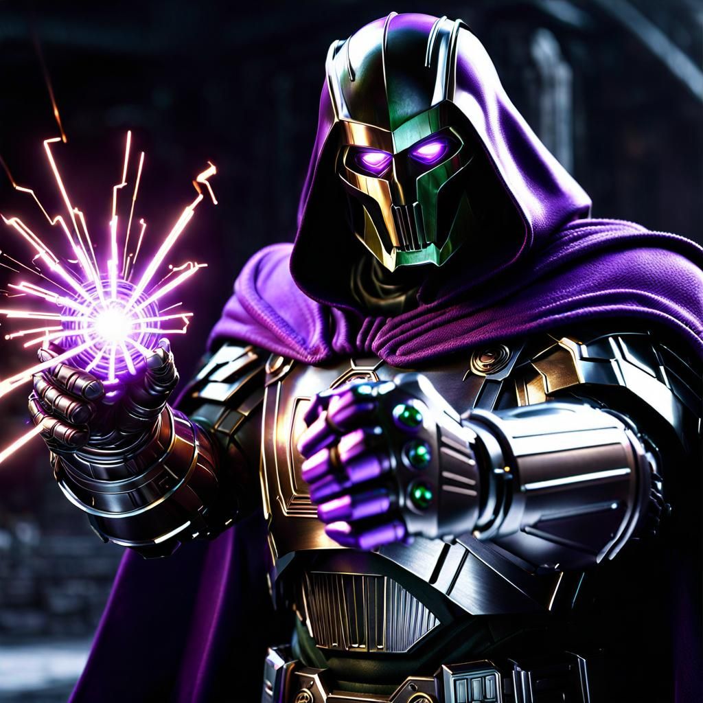 Doctor Doom, after defeating the Marquis of Death