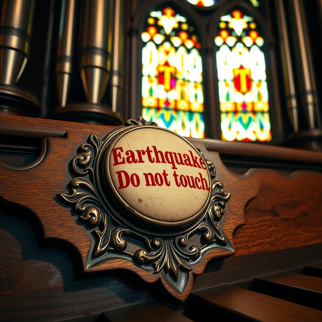 Earthquake register of a church organ  by @Juergen