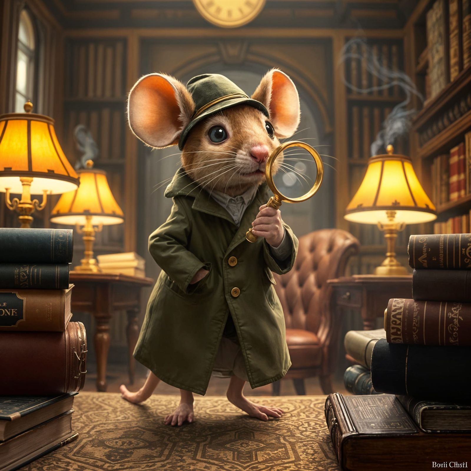 The Great Mouse Detective  by @Laevos