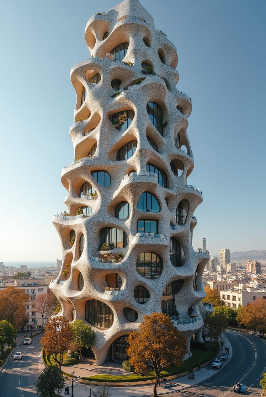 Architecture: Gaudi's skyscraper