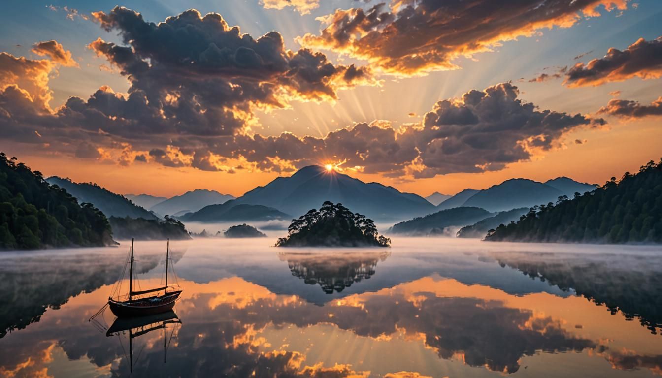 Sea of Clouds   by @Other Worldly