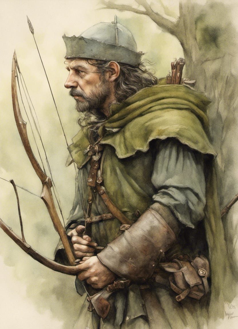 Robin Hood  by @Chella74