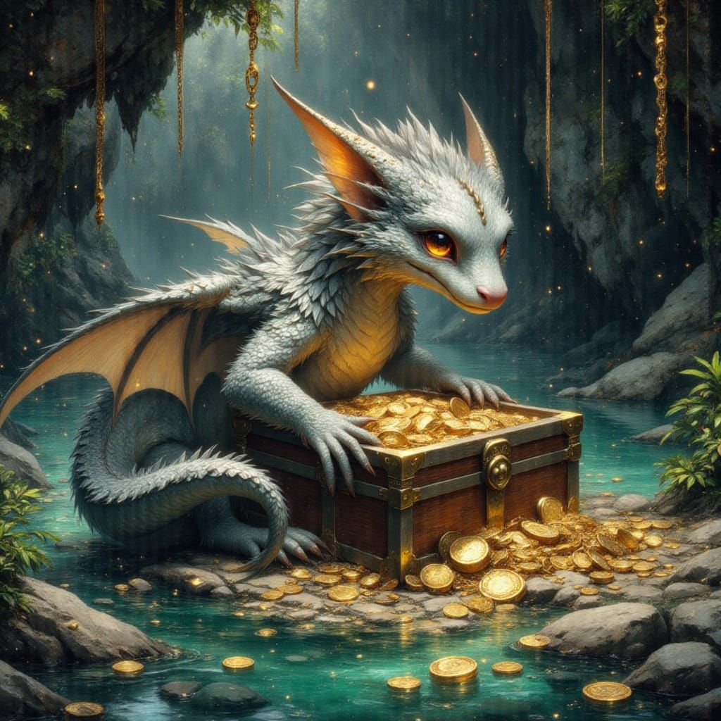 Guarding the golden treasure  by @ais