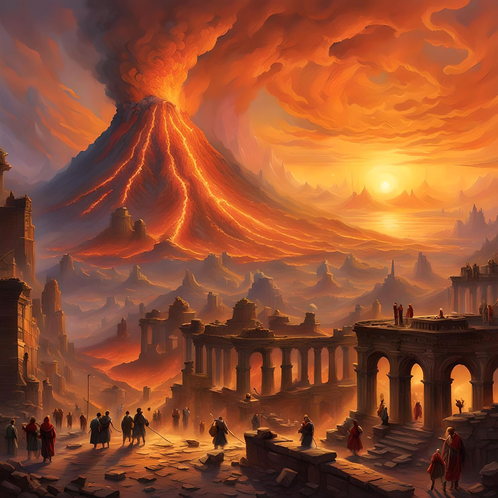 Last Days Of Pompei  by @Happy Jack