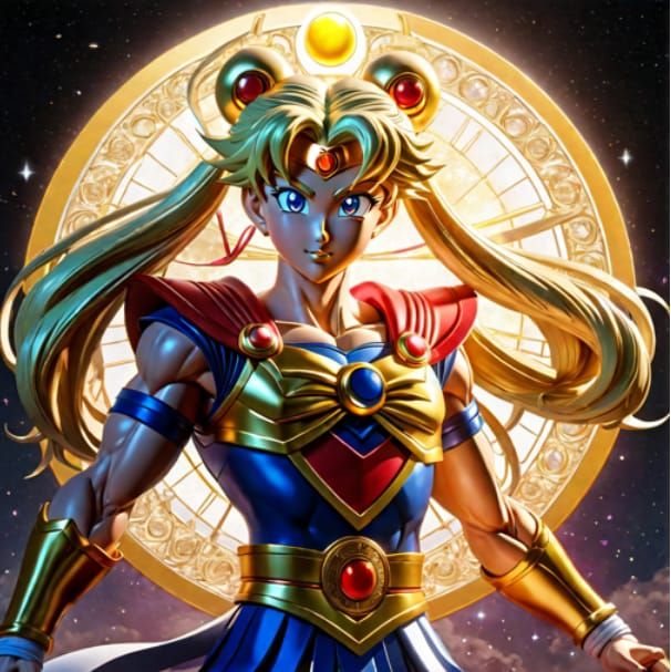 Sailor Moon Goku Fusion