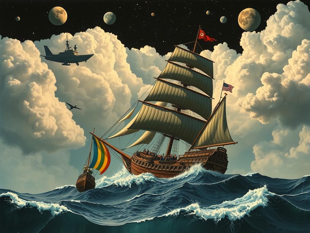 surreal sailing