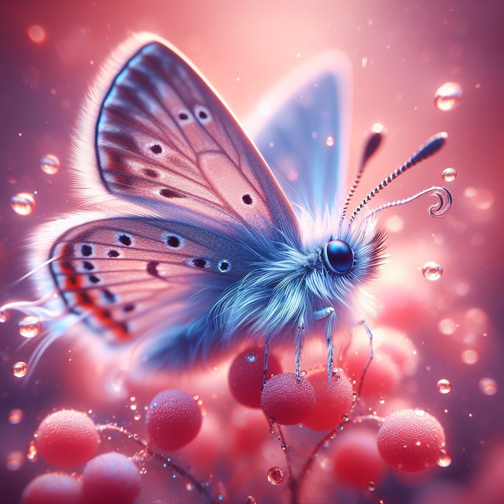 Moth? No, fluffy butterfly.